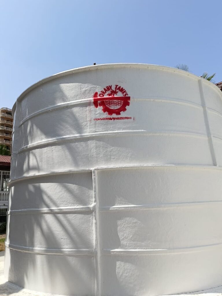 فيبر جلاس (GRP) اسطواني راسي تجميعي