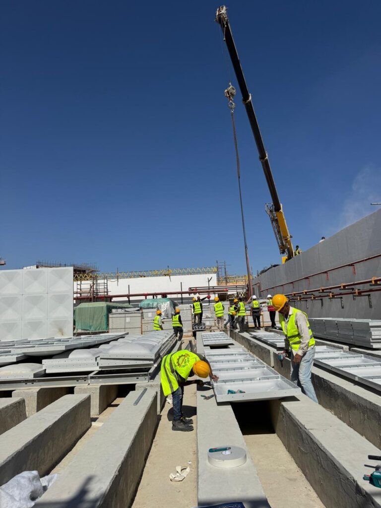 خزان فيبر جلاس (GRP) مربع تجميعي بانلز