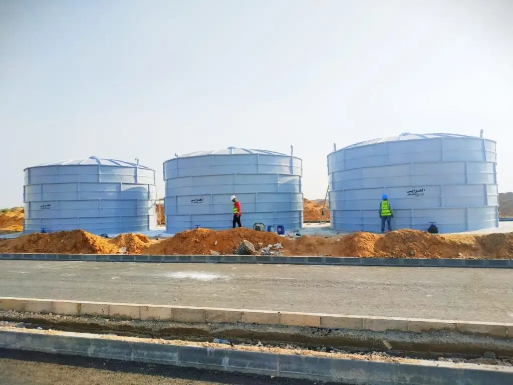 تركيب خزان مياه