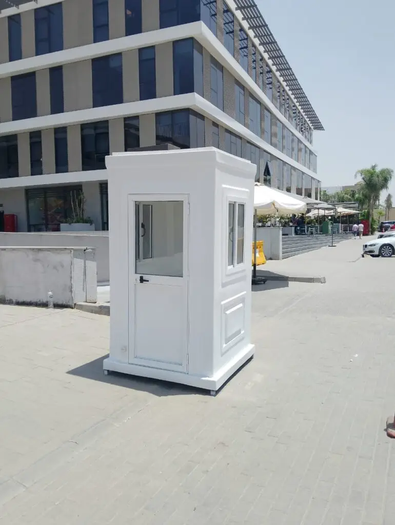 افضل أكشاك أمن وحراسة فيبر جلاس